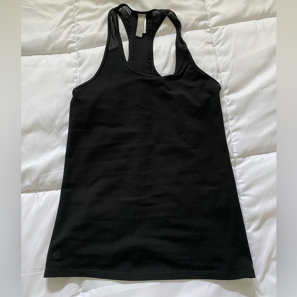 Athlete Black Tank